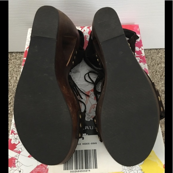 Chinese laundry tassel wedge sandals - Picture 9 of 10